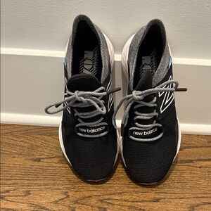 New Balance Black and White Athletic Shoes